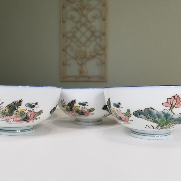 Imperial porcelain rice bowls - Picture 8 of 8
